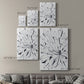 Monochrome Kaleidoscope II Premium Gallery Wrapped Canvas - Ready to Hang