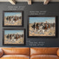 Impressionist western action scene by Frederic Remington in an ornate black frame with gilded inner detail shown in multiple size options.