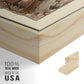 Cabinet de Flaubert à Croisset, 1874 - Floater Framed Canvas Print