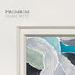 Subtle Billows II Premium Framed Print Double Matboard