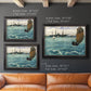 Impressionist naval seascape with the Kearsarge by Édouard Manet in an ornate black frame with gilded inner detail shown in multiple size options.
