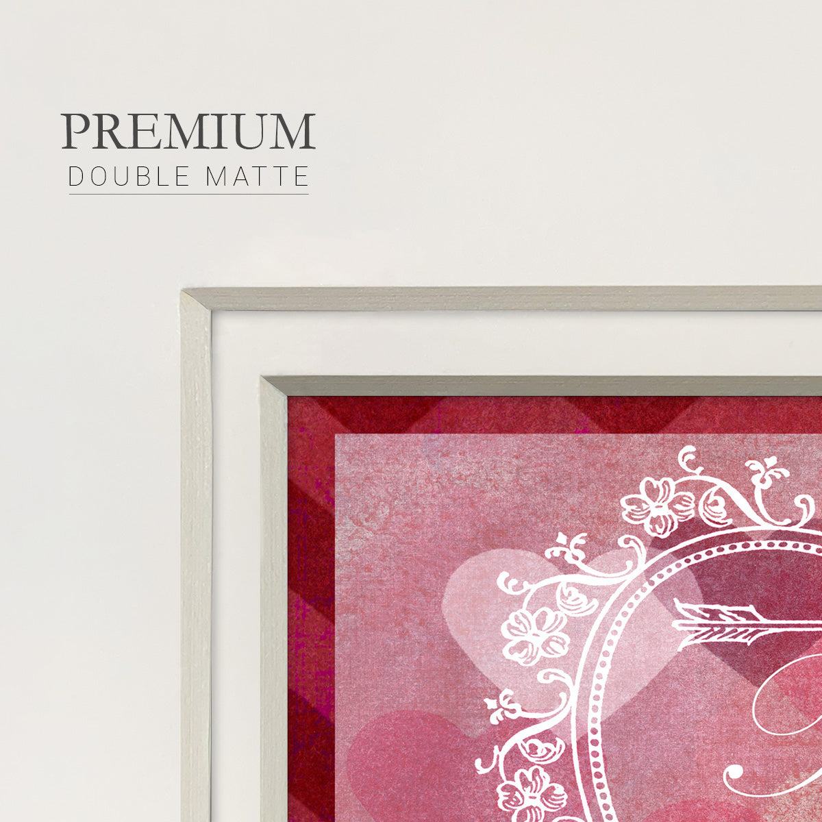 DIY Love Collection A Premium Framed Print Double Matboard