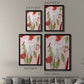 Birds in Motion III - Modern Framed Canvas Print