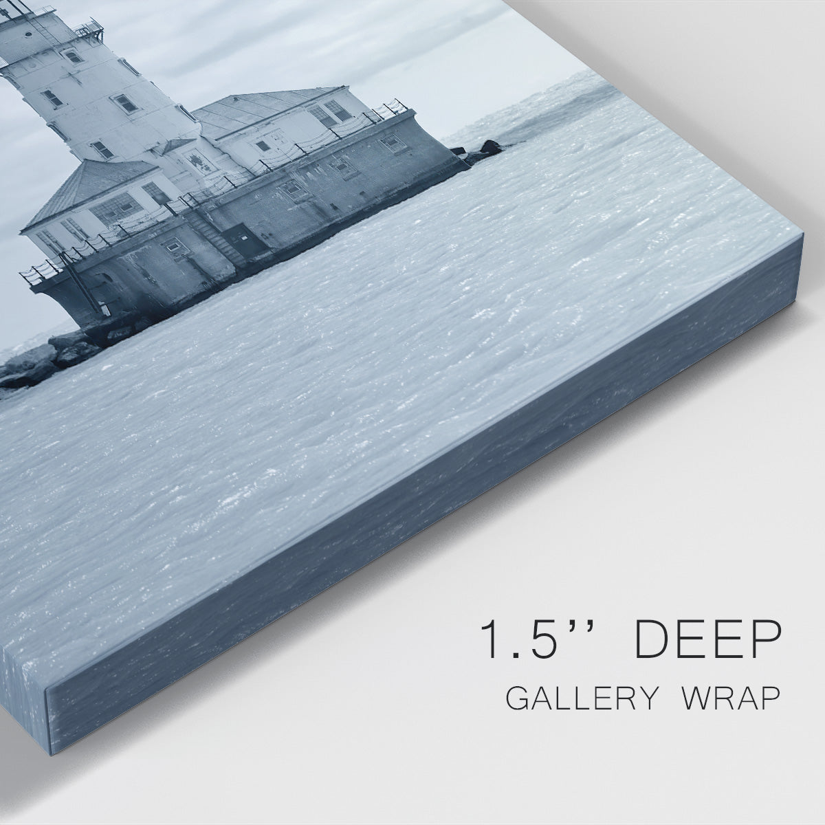 Chicago Harbor Lighthouse VI - Gallery Wrapped Canvas