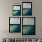 Sherbet Sunset Diptych II - Modern Framed Canvas Print