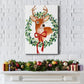 Woodland Holiday Collection B Premium Gallery Wrapped Canvas - Ready to Hang