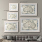 Bordered Map of Australia-Premium Framed Print - Ready to Hang