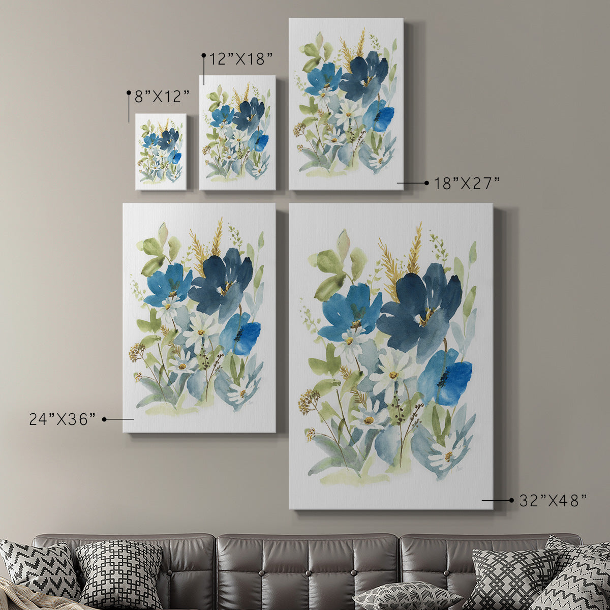 Wild Medley II - Canvas Art Print