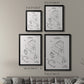 Toilet Paper Patent II - Modern Framed Canvas Print