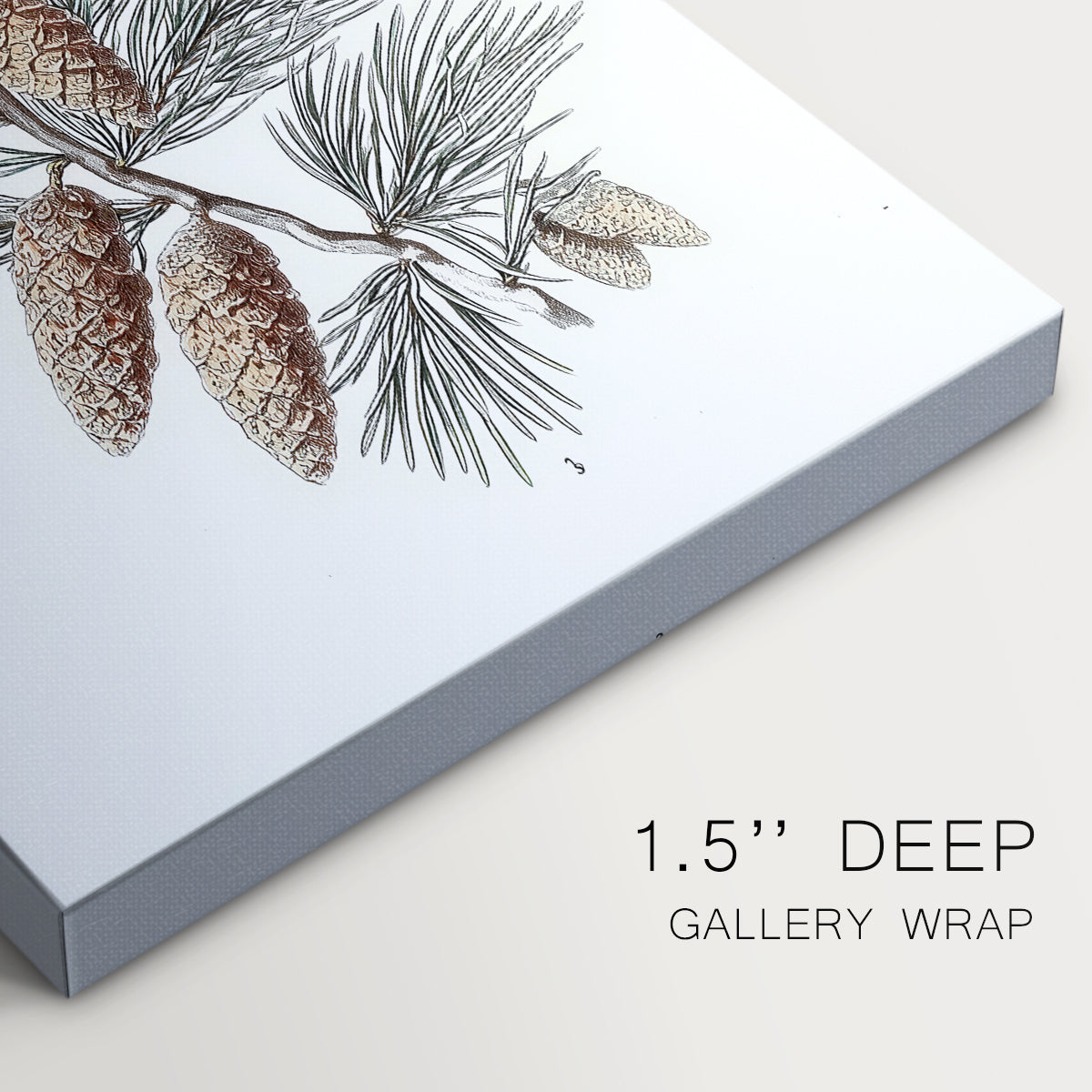 Frostlit Star Hearth - Canvas Art Print