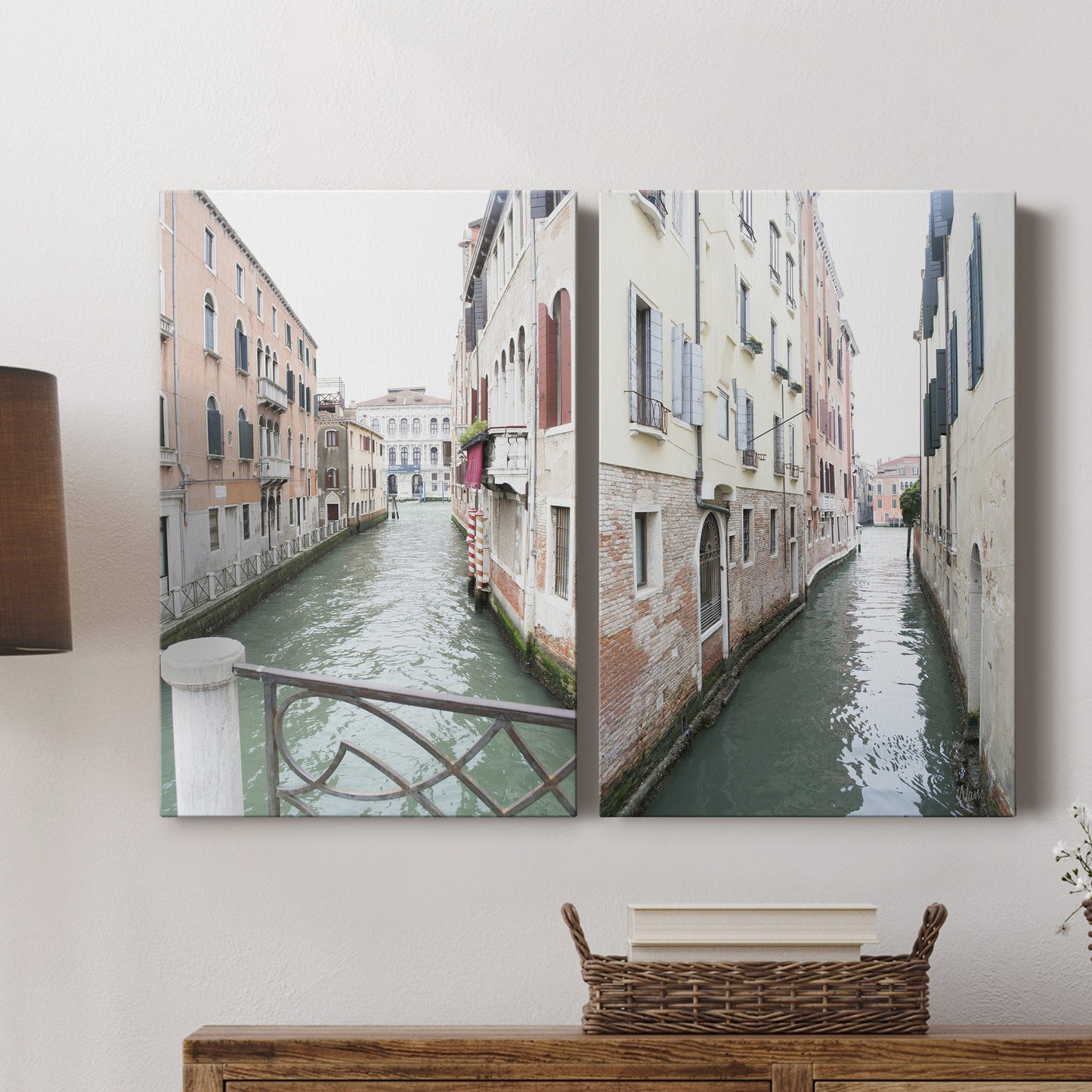 Venice Canal I Premium Gallery Wrapped Canvas - Ready to Hang