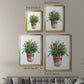 Winter Greens - Modern Framed Canvas Print