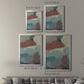 Floating By II - Modern Framed Canvas Print