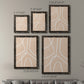 Clean Contour III - Barnwood Framed Canvas Set