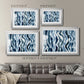 True Blue Wave II - Modern Framed Art Print