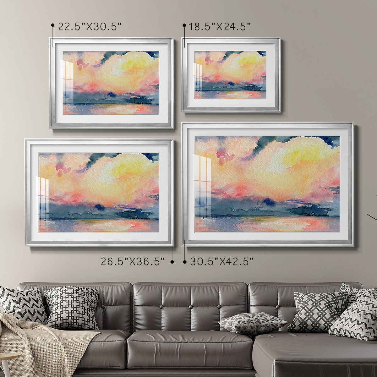 Prism Seascape III Premium Framed Print - Ready to Hang