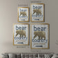 Bear Country - Modern Framed Canvas Print
