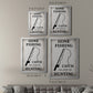 Gone Fishing - Modern Framed Canvas Print