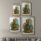 Latte Fox in Sweater - Modern Framed Canvas Print