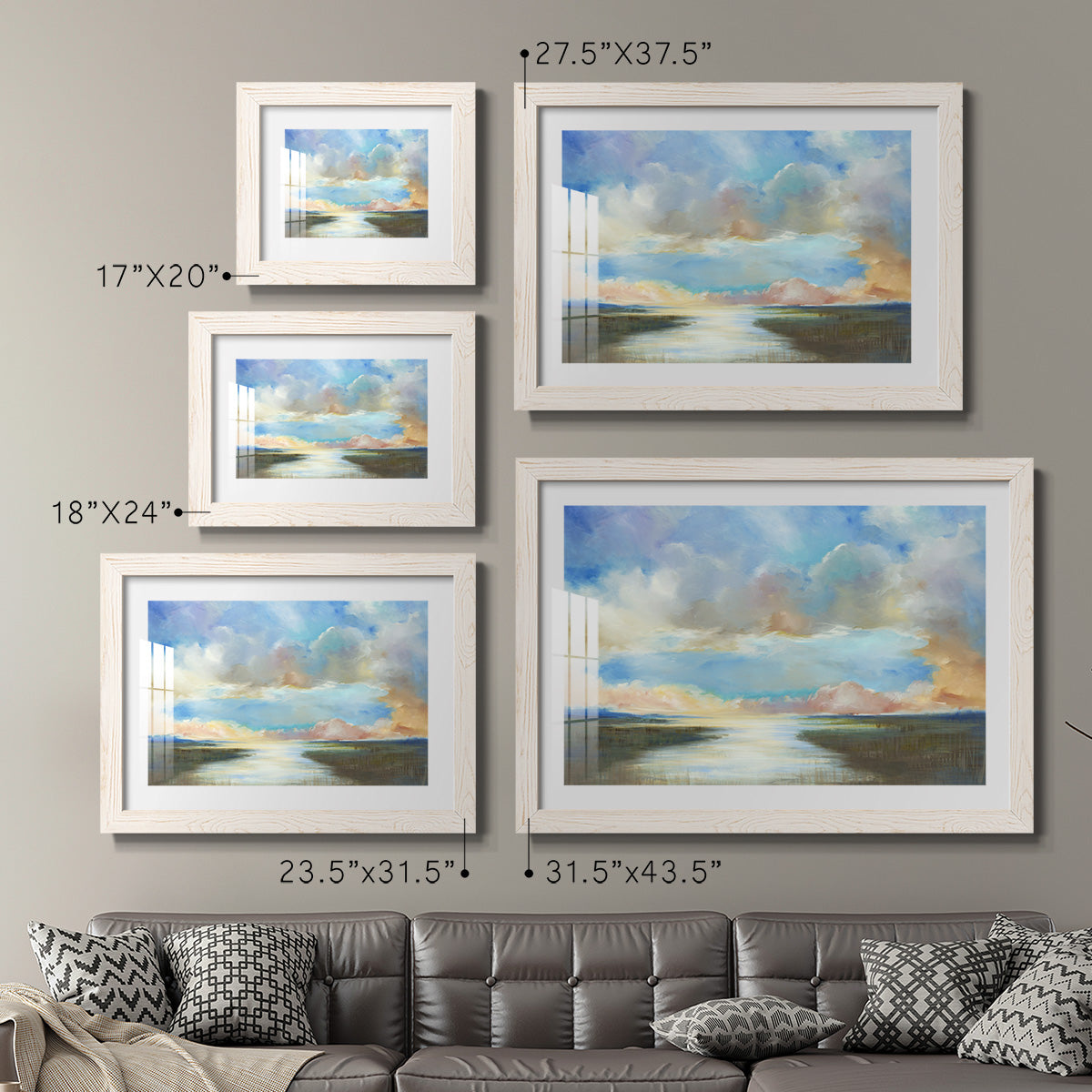 Dawn Breaks - Barnwood Framed Art Print