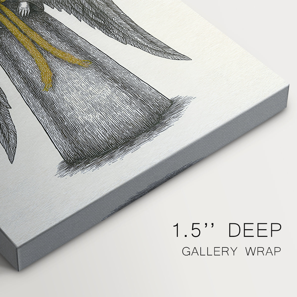 Frostlit Midwinter at Midnight - Canvas Art Print