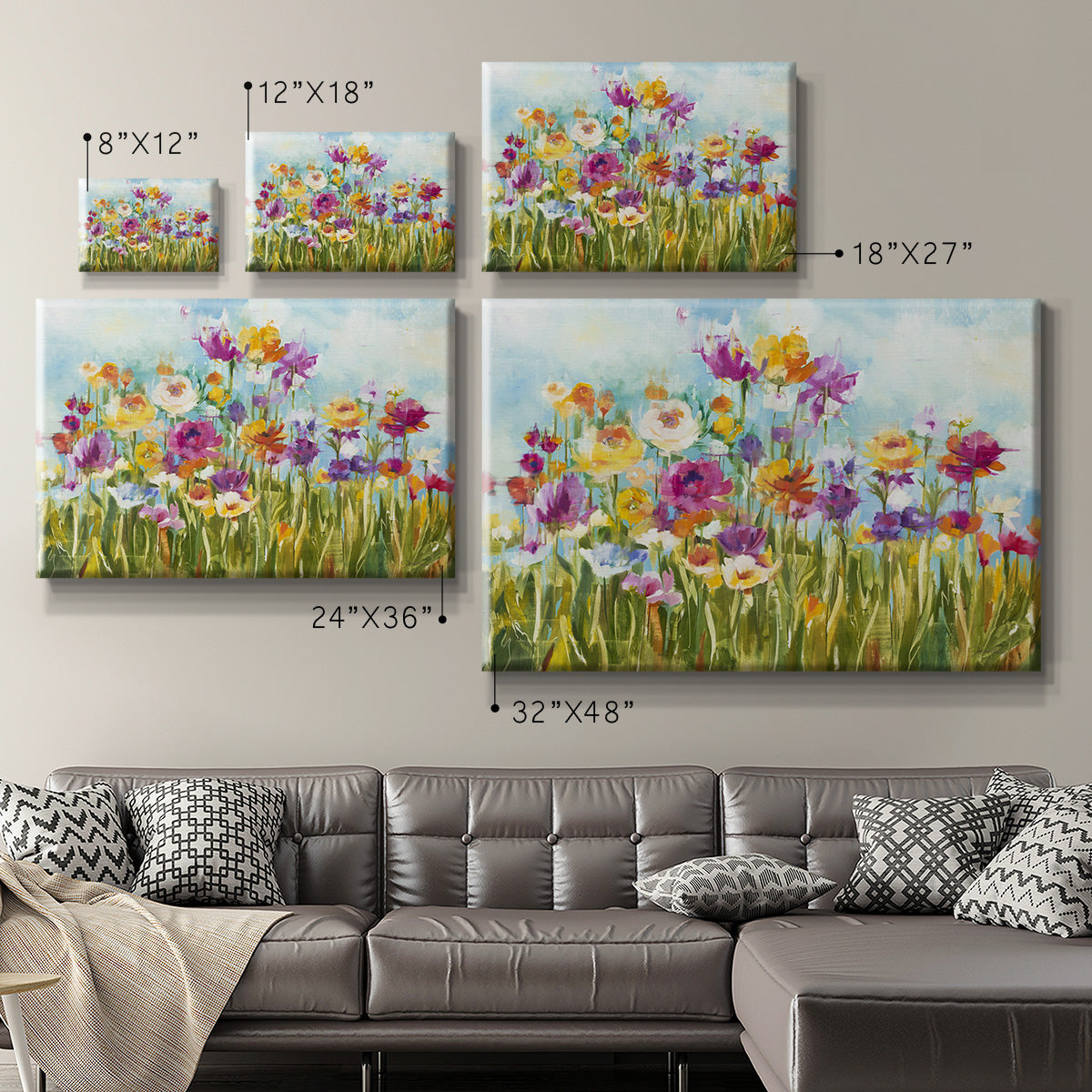 Flight Of Fancy Premium Gallery Wrapped Canvas - Ready to Hang