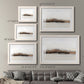 Slauson Mountain at Dusk - Barnwood Framed Art Print