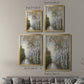 Woodland Walk Neutral - Modern Framed Canvas Print