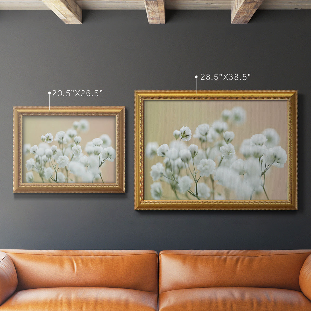 Baby's Breath Study II Premium Framed Canvas- Ready to Hang