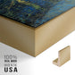 Starry Night Over the Rhône, 1888 - Floater Framed Canvas Print