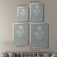 No Place Like Home Sketch - Modern Framed Canvas Print
