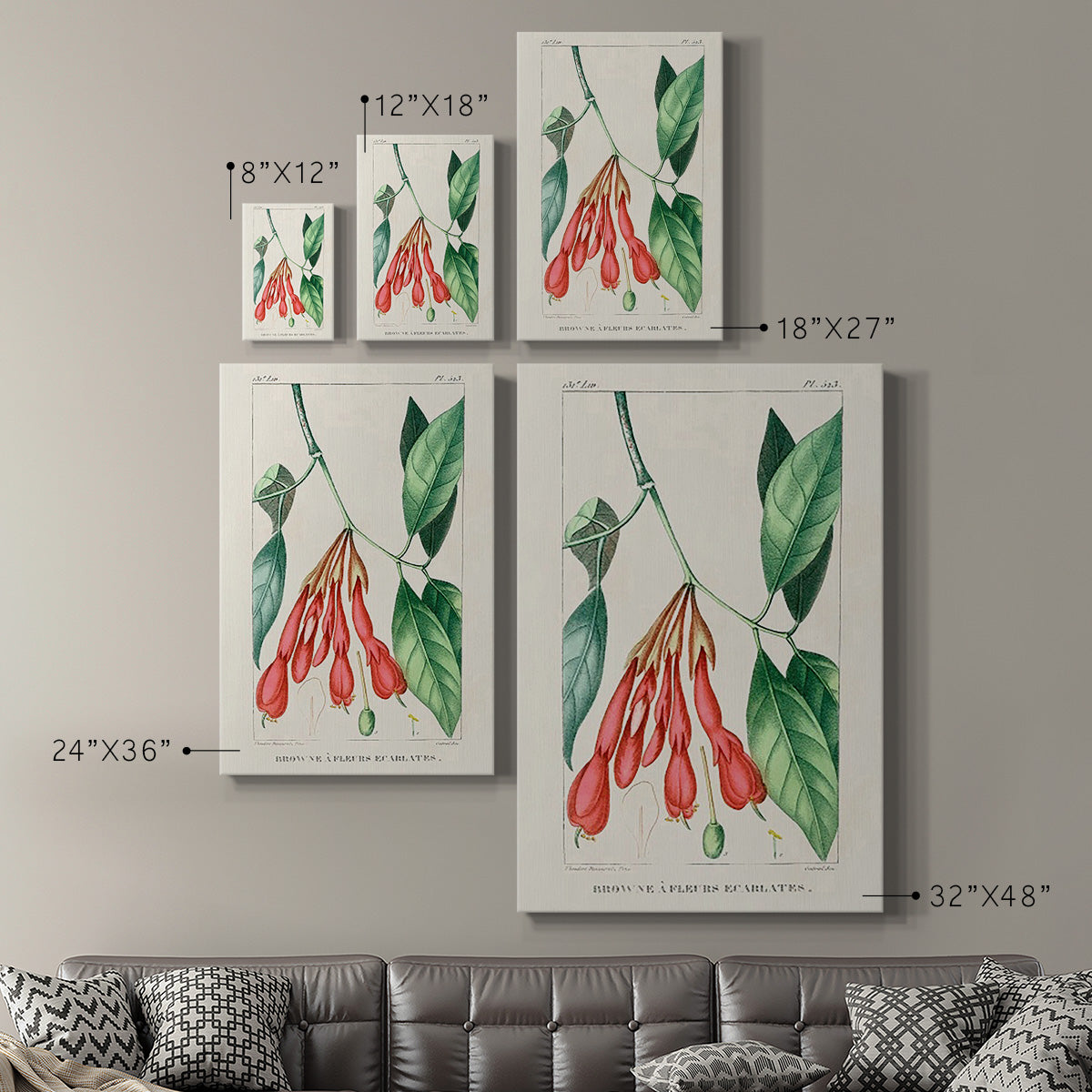 Turpin Tropical Botanicals I - Canvas Art Print