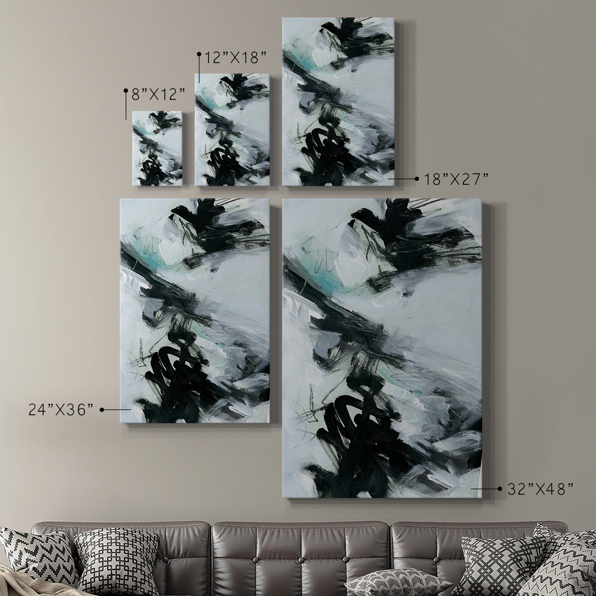 Ocean Current I - Canvas Art Print