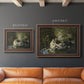 Groundbreaking impressionist picnic scene by Édouard Manet in an ornate bronzed mahogany wood frame shown in multiple size options.