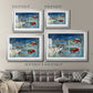 Warm Holiday Memories - Modern Framed Art Print