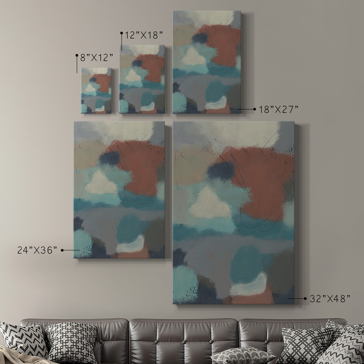 Floating By I Premium Gallery Wrapped Canvas - Ready to Hang