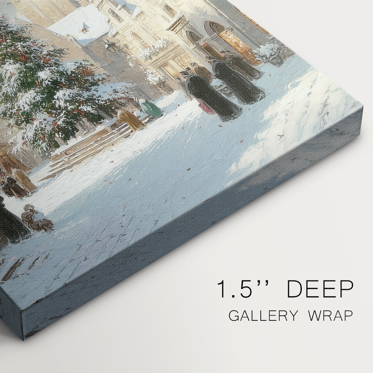Chapel of Silver Serenade - Canvas Art Print