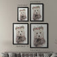 Dressy Cub - Modern Framed Canvas Print