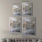 Misty Lake - Modern Framed Canvas Print