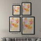 Warm Petals I - Modern Framed Canvas Print