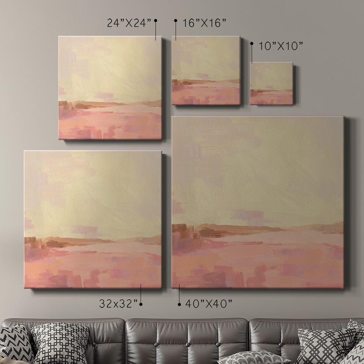 Salt Lake Sunrise II - Canvas Art Print