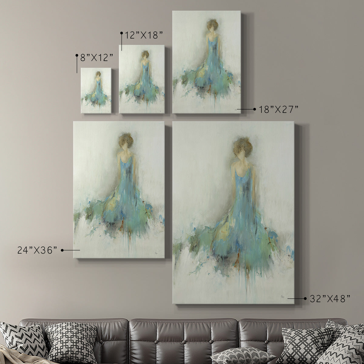 Reflection on You Premium Gallery Wrapped Canvas - Ready to Hang