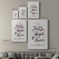 Faith Hope and Love Cross Premium Gallery Wrapped Canvas - Ready to Hang