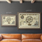 Nautical Map I Premium Framed Canvas- Ready to Hang