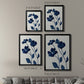 Indigo Bloom I - Modern Framed Canvas Print