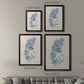 Blue Marine Algae III - Modern Framed Canvas Print