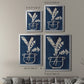 Vessel on Indigo II - Modern Framed Canvas Print