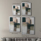 Marble Block Symmetry III - Modern Framed Canvas Print