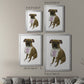 Love and Boxer - Modern Framed Canvas Print