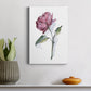 Watercolor Floral Contour III Premium Gallery Wrapped Canvas - Ready to Hang